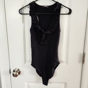 Zara bodysuit - black - size M - good condition